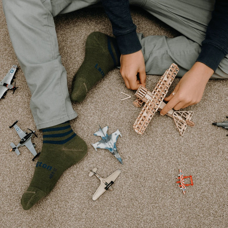 Merino Wool Crew Socks | Bandit | Baby & Child