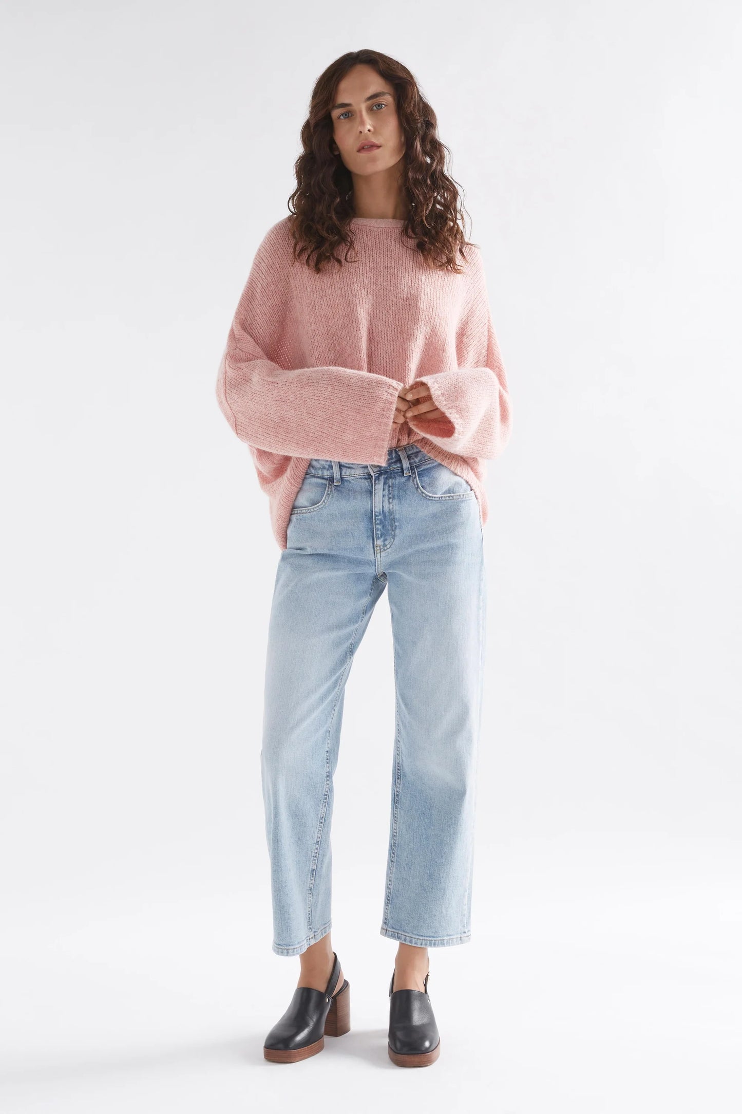 AGNA SWEATER - PINK SALT