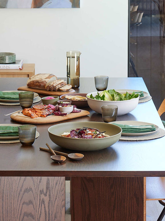 Halo Serving Bowl High Large - Oat