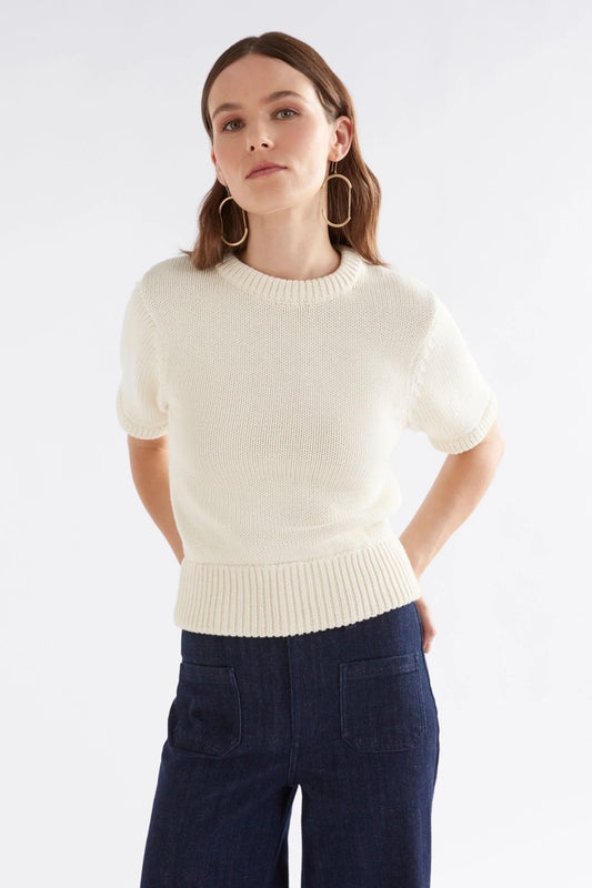 LUFT KNIT TOP - White