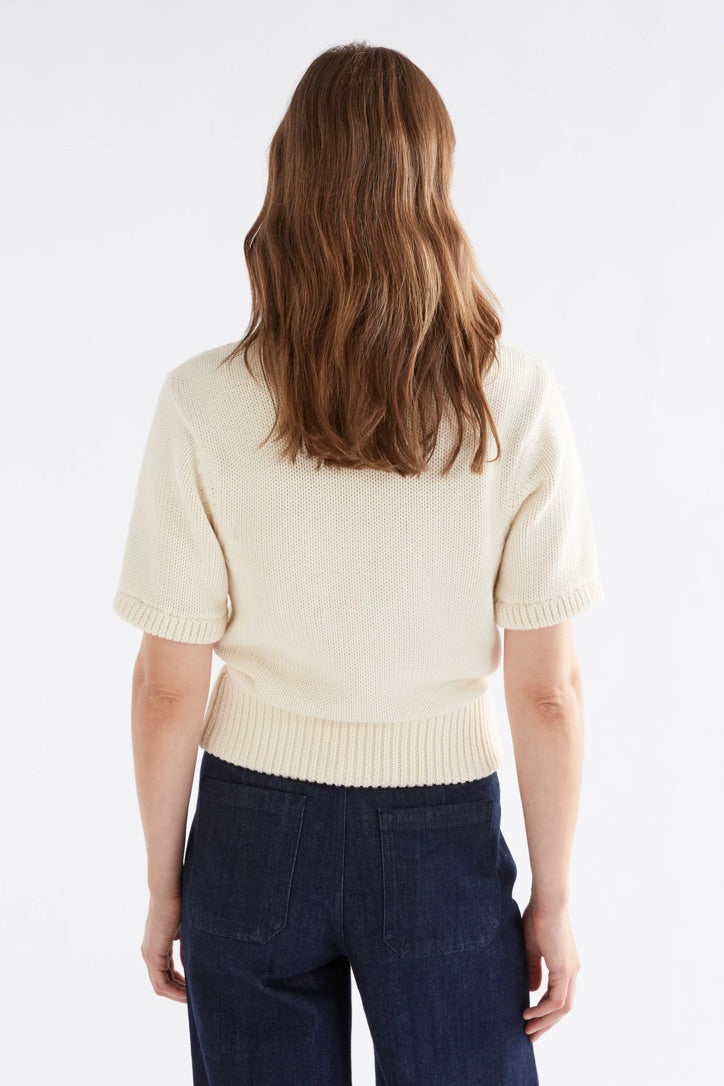 LUFT KNIT TOP - White