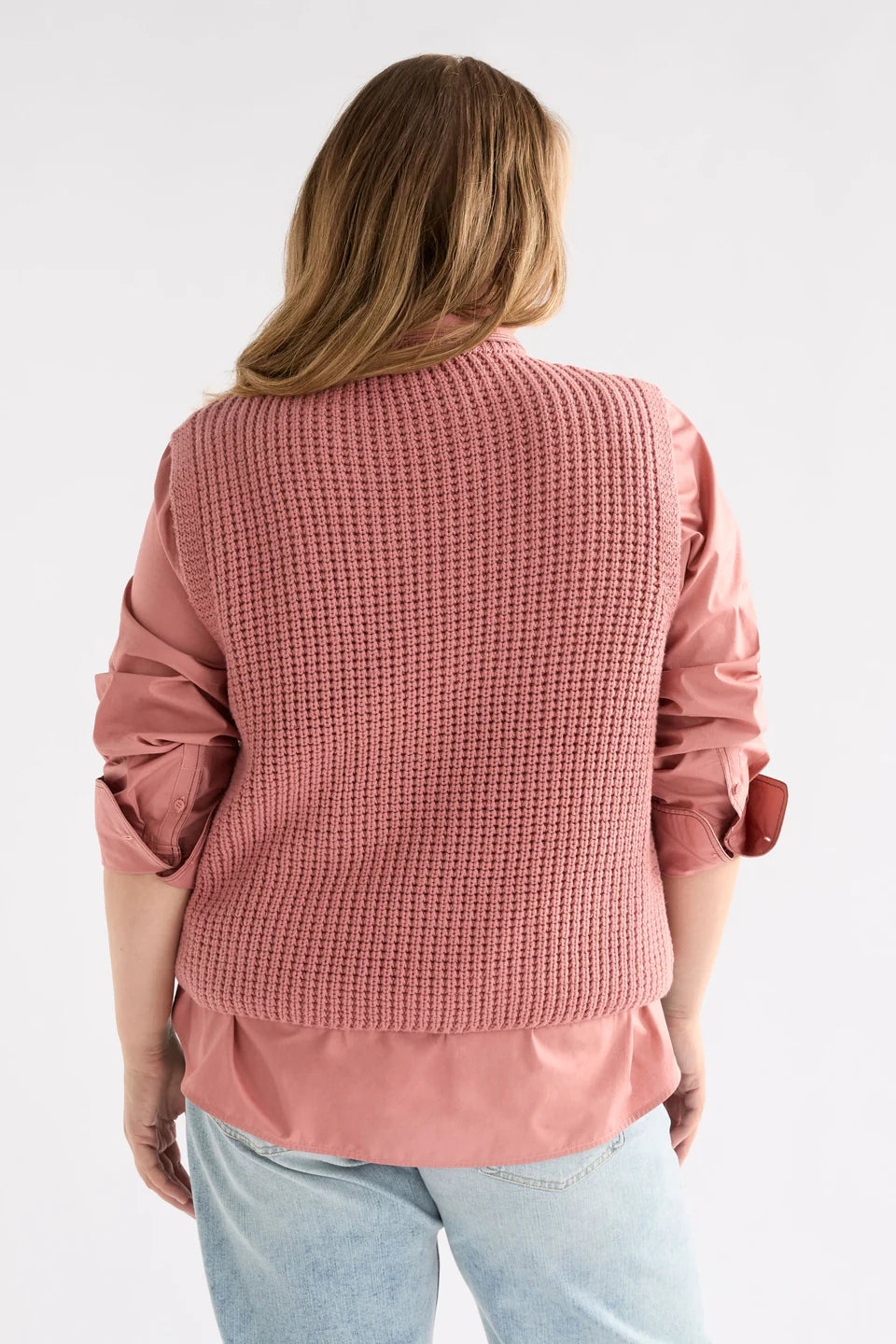 Arp Vest- CLAY PINK