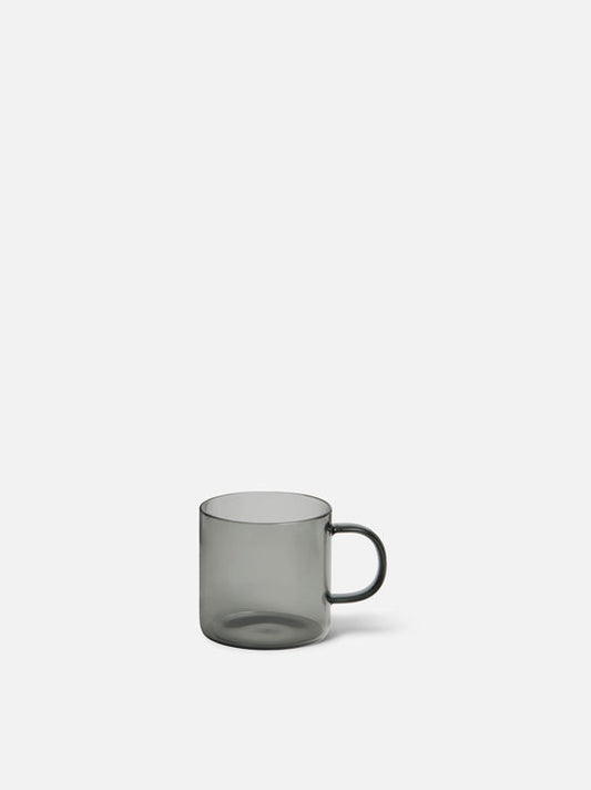 Glass Mug - Charcoal