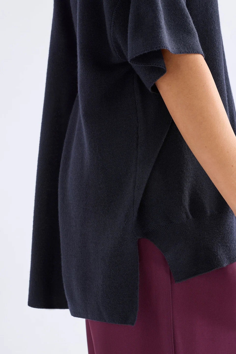 Kita knit top - Midnight