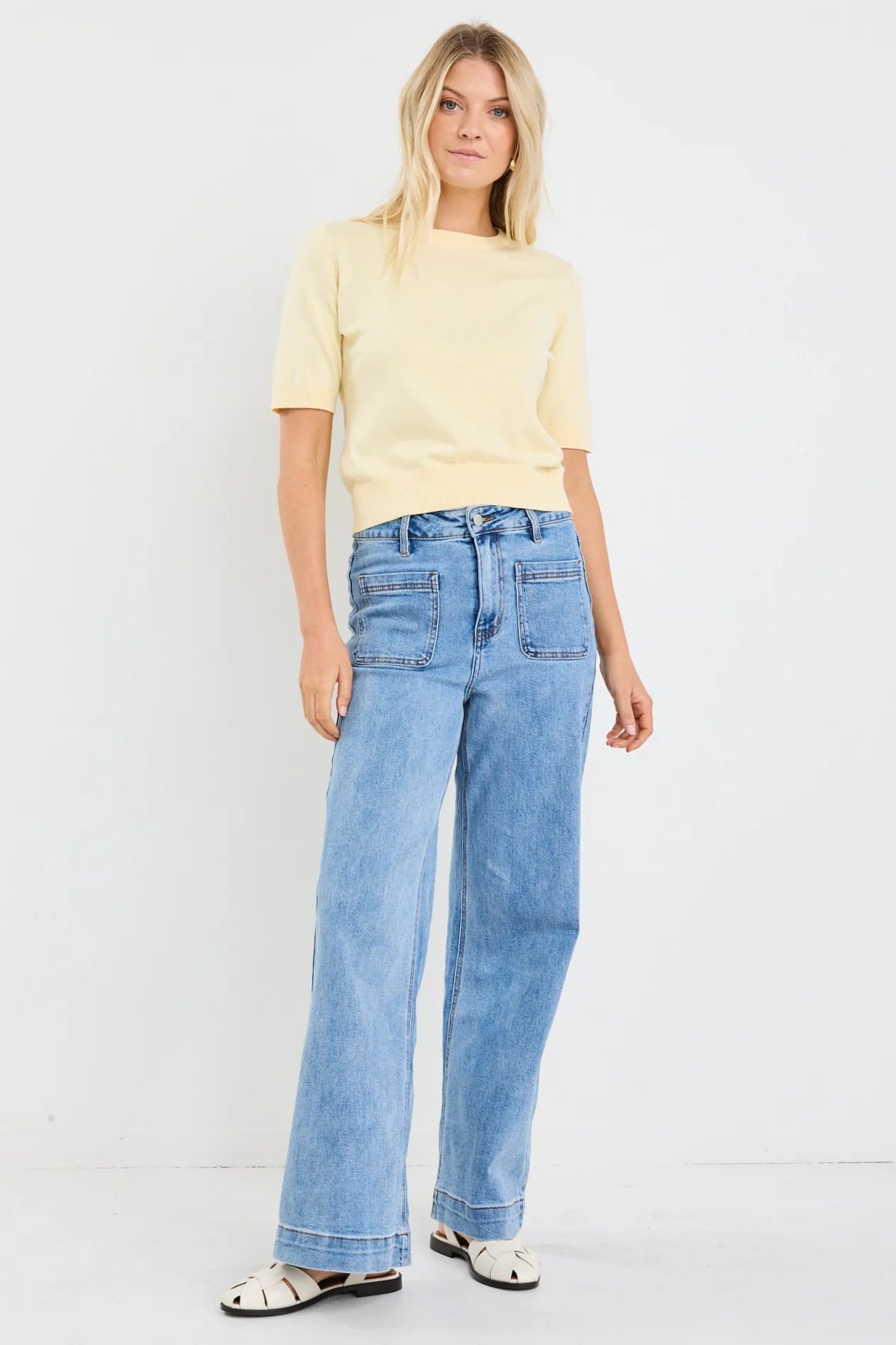 Edition Lemon Crewneck Knit Tee