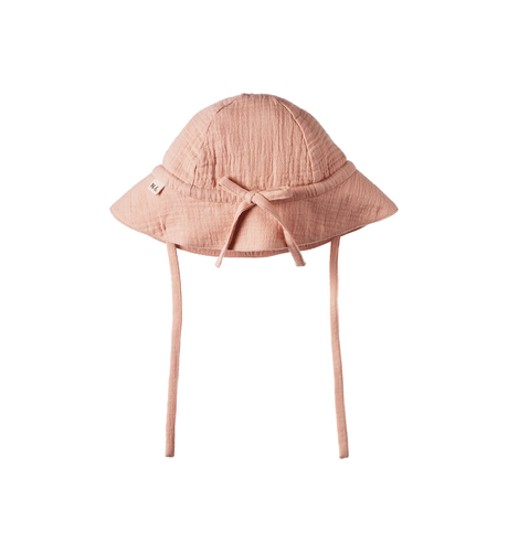 Muslin Sunhat - Rose Dust