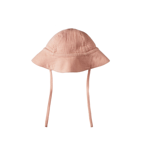 Muslin Sunhat - Rose Dust