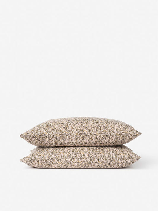 Wildflower Linen Pillowcase Pair