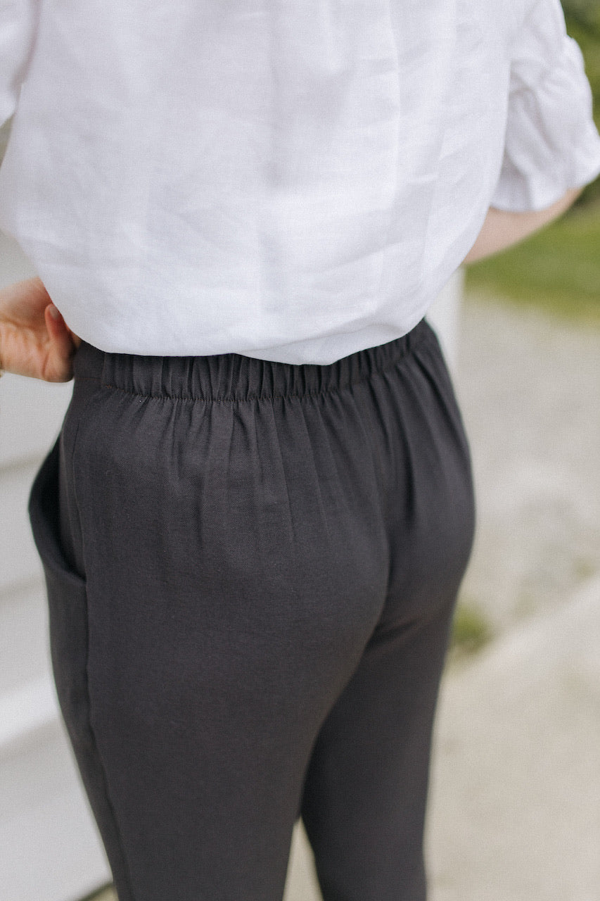 Zara pant - espresso (PRE ORDER)