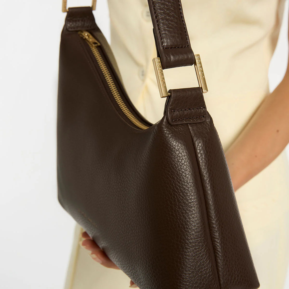 REVERIE - cocoa/brushed gold