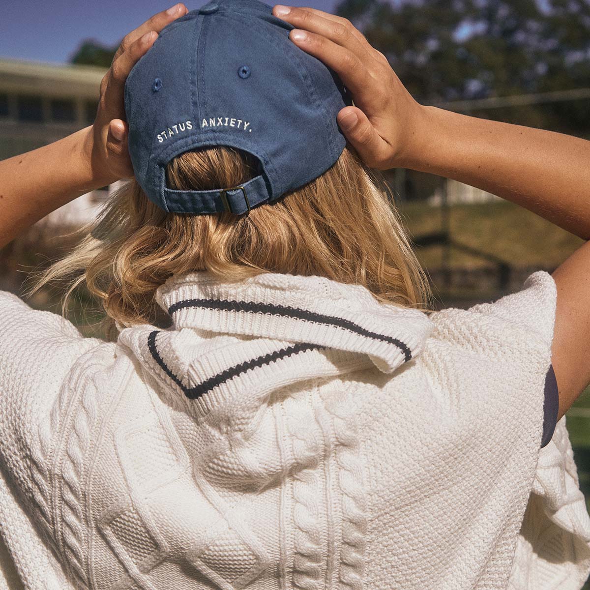 Under The Sun Logo Cap - French Blue