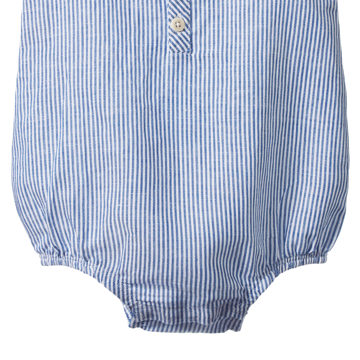 Cedar Suit Cotton/Linen - Blue Stripe