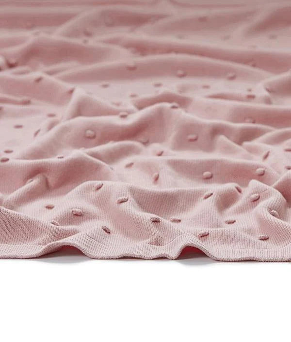 Bobble Baby Blanket-Fairy Floss Pink
