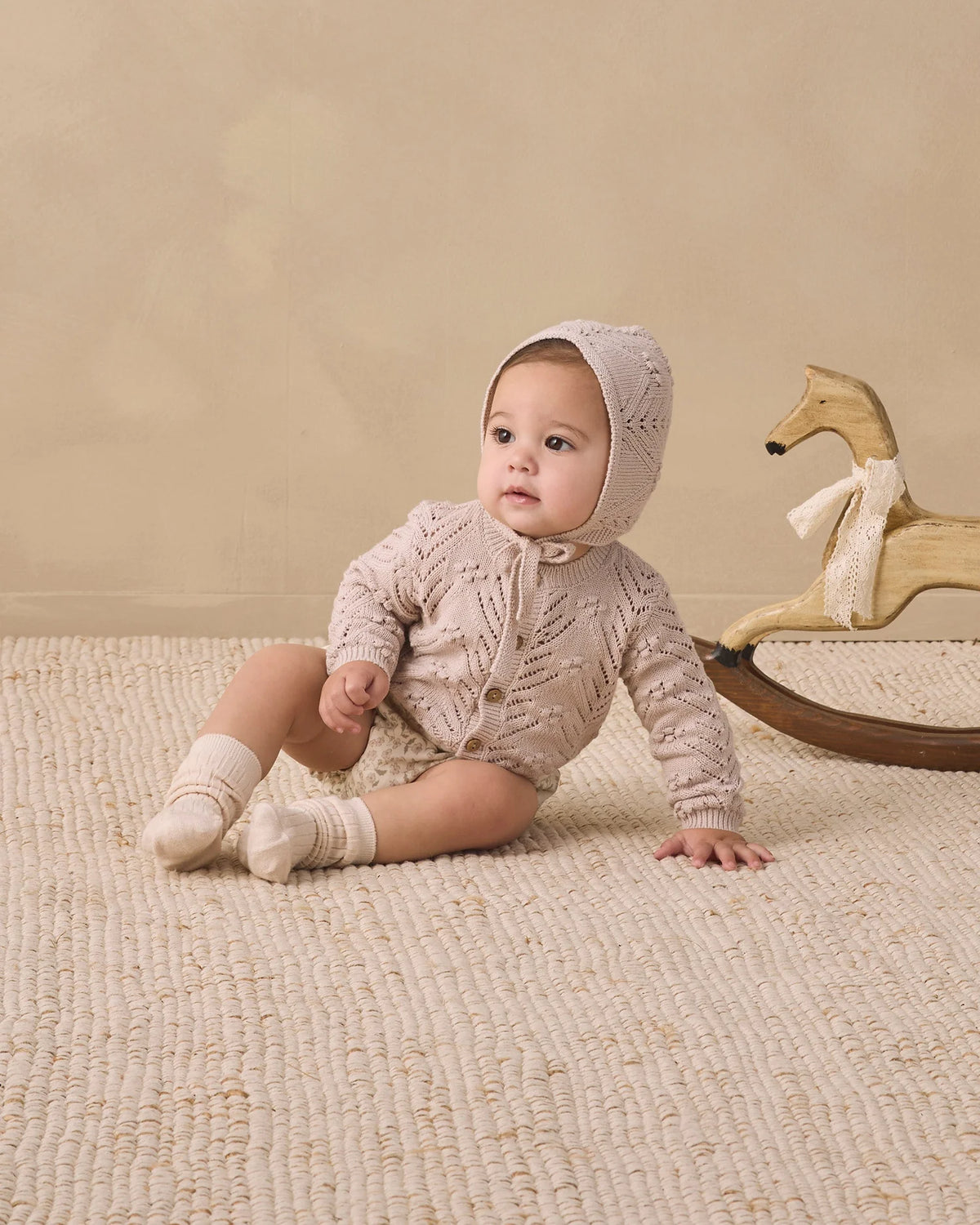 Knit cardigan Lilac mist