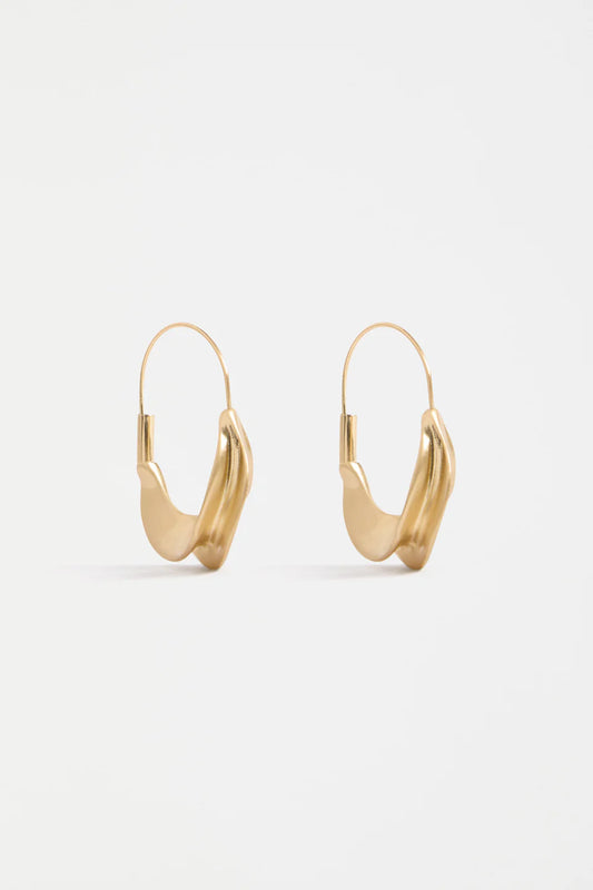 Siita Hoop Earring- Gold