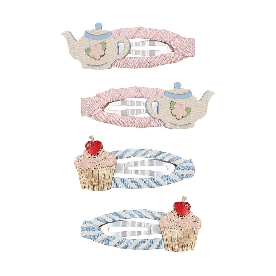 Afternoon Tea Clips - PINK