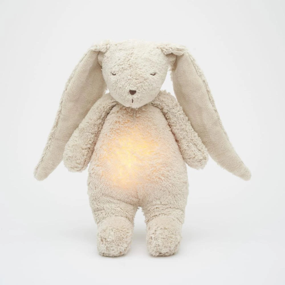 Moonie Organic Humming Bunny with Lamp