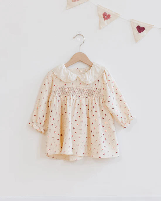 Callie Dress || Heart Ditsy