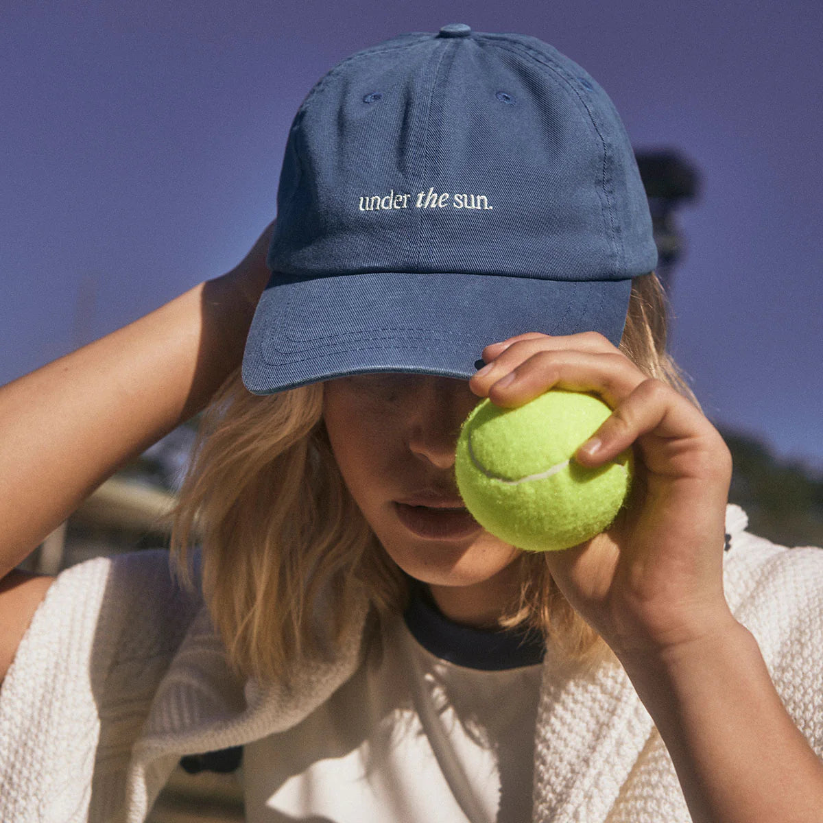 Under The Sun Logo Cap - French Blue