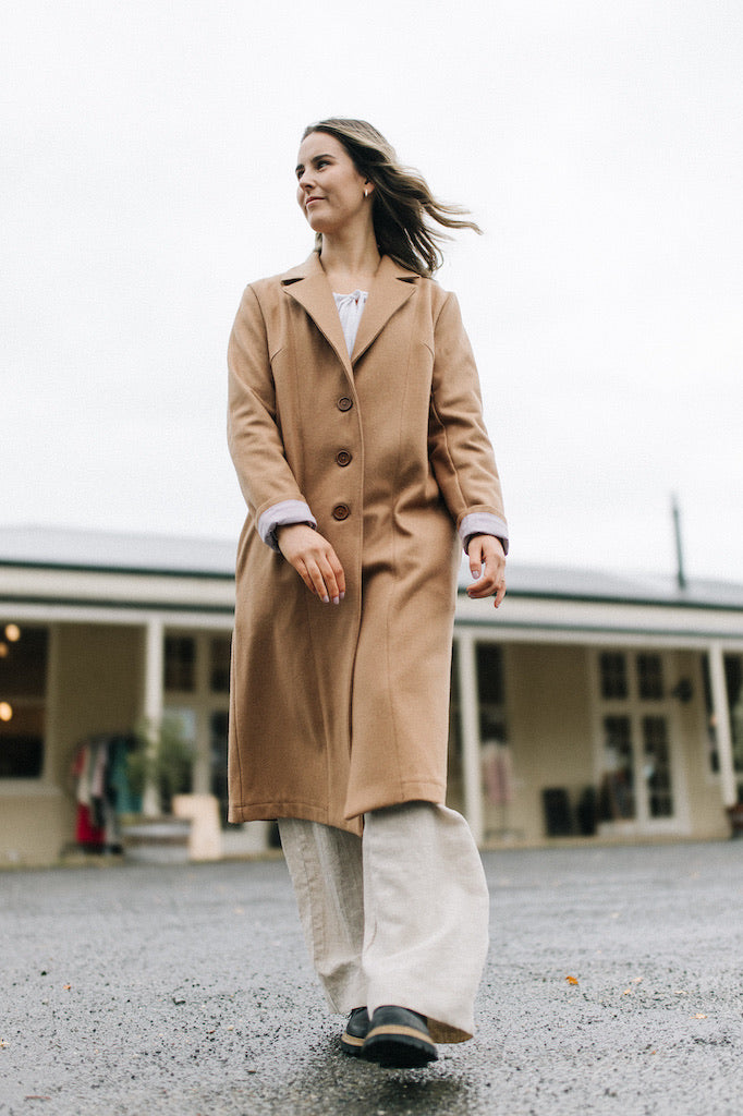 Aubrey Coat - Cinnamon