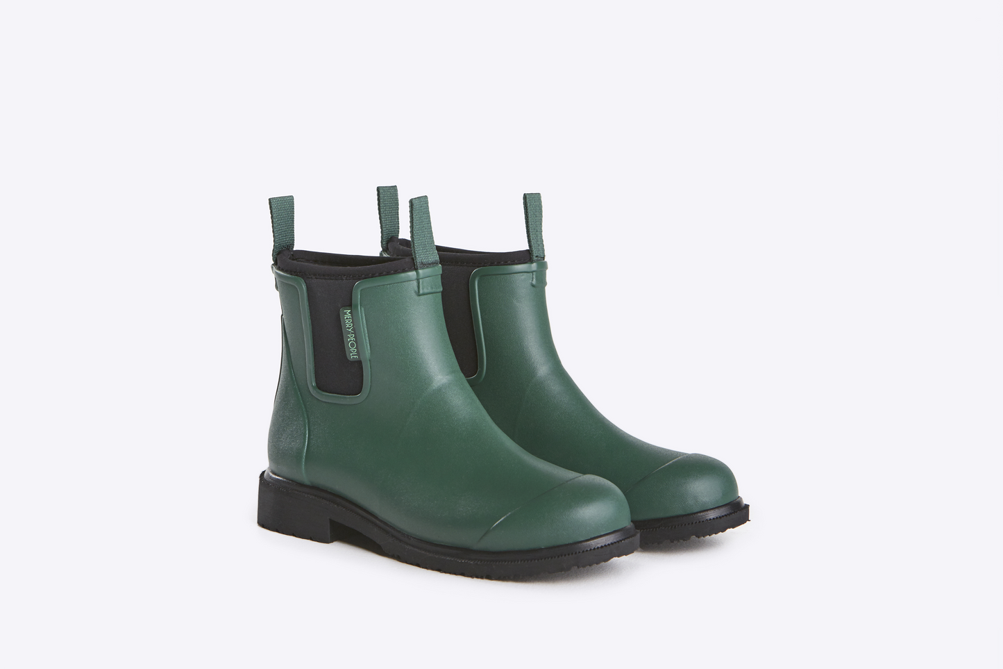 Bobbi Boot - Alpine Green & Black Ankle Boot