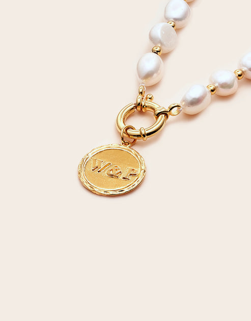 High Country Pearl Necklace - Gold