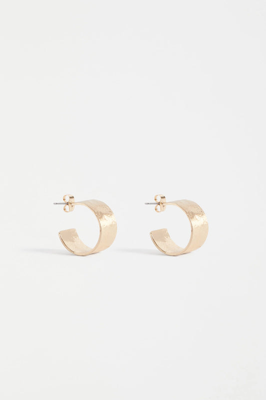 GILD HOOP EARRING - Gold
