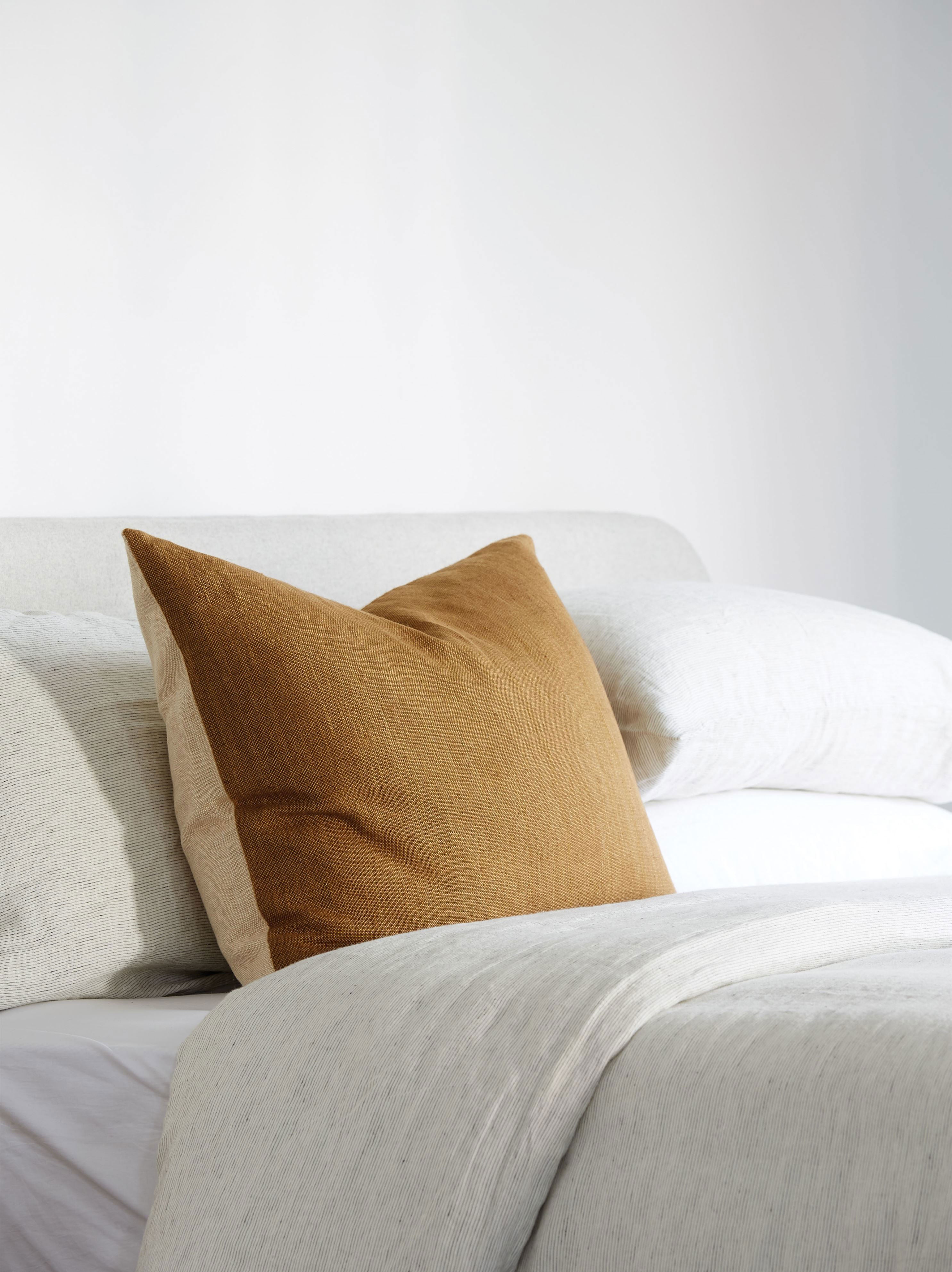 Amano Cushion Cover - Bronze/Natural