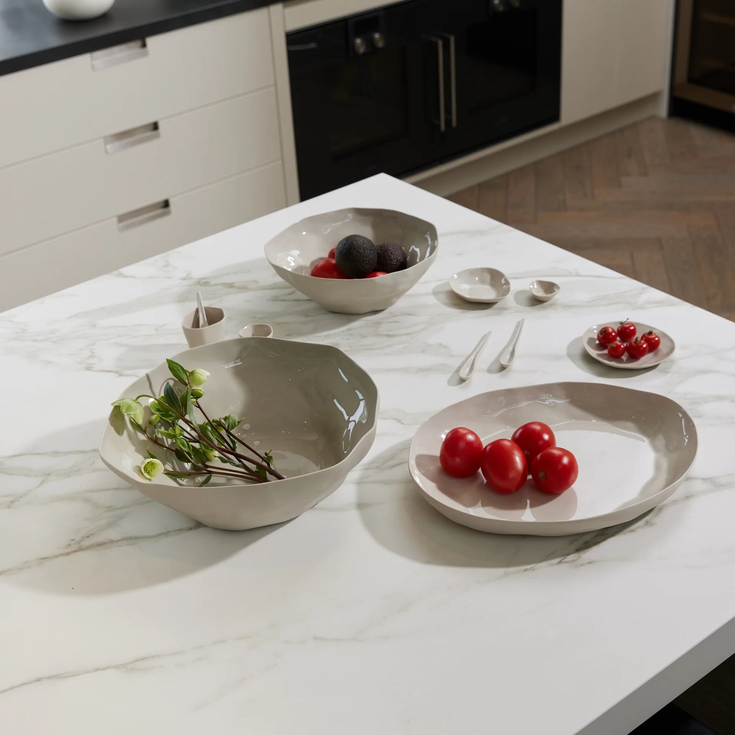 Haan Serving Bowl - Cashmere