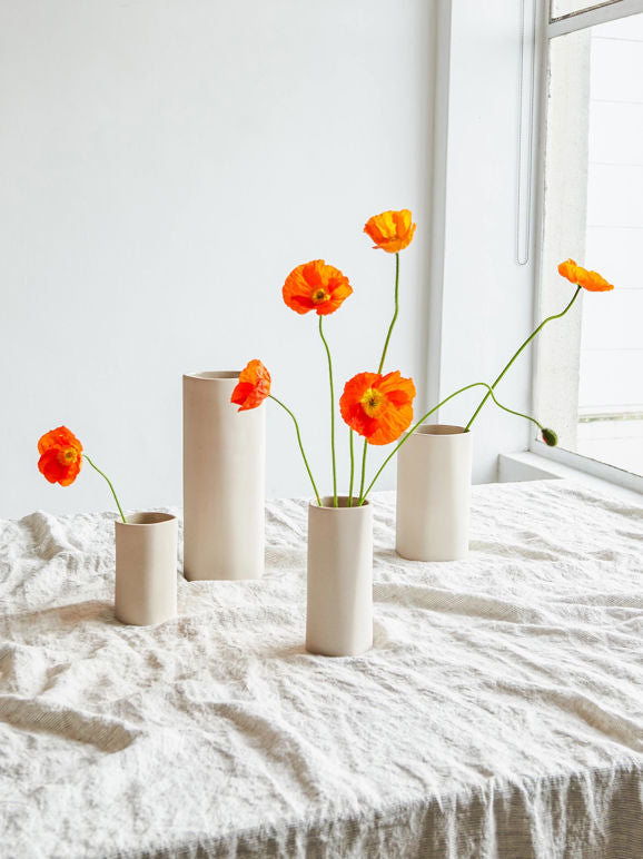 Fossil Vase Large - Bone