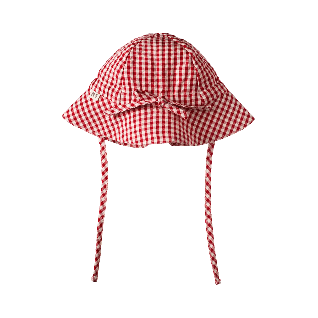 Sun Hat - Red Gingham