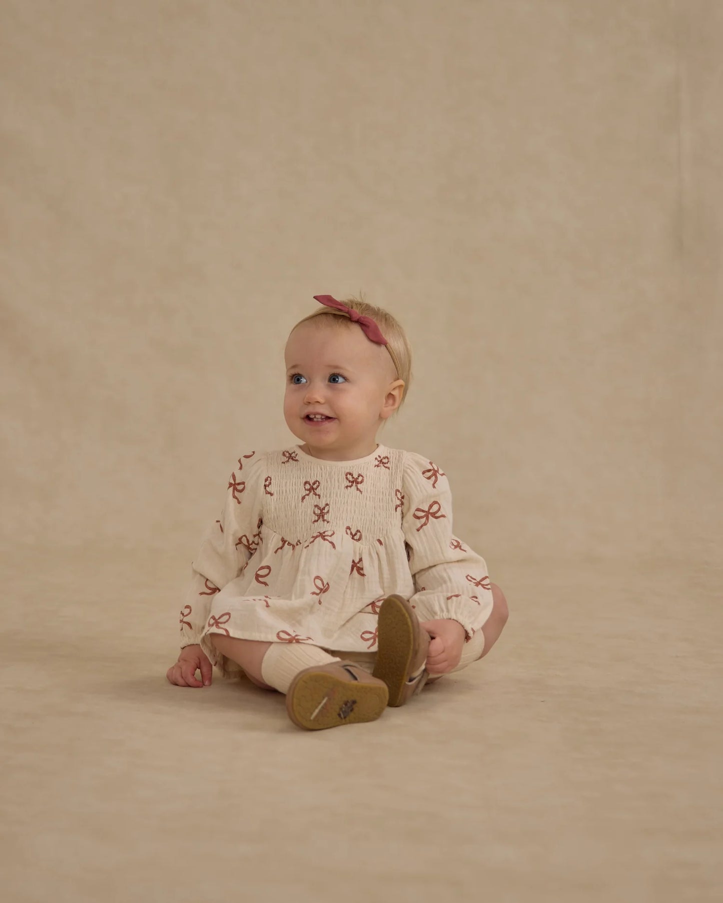 Sophia top + bloomer set - Ruby bows