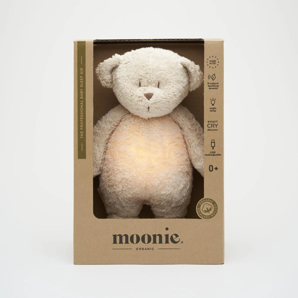 Moonie Organic Humming Bear with Lamp