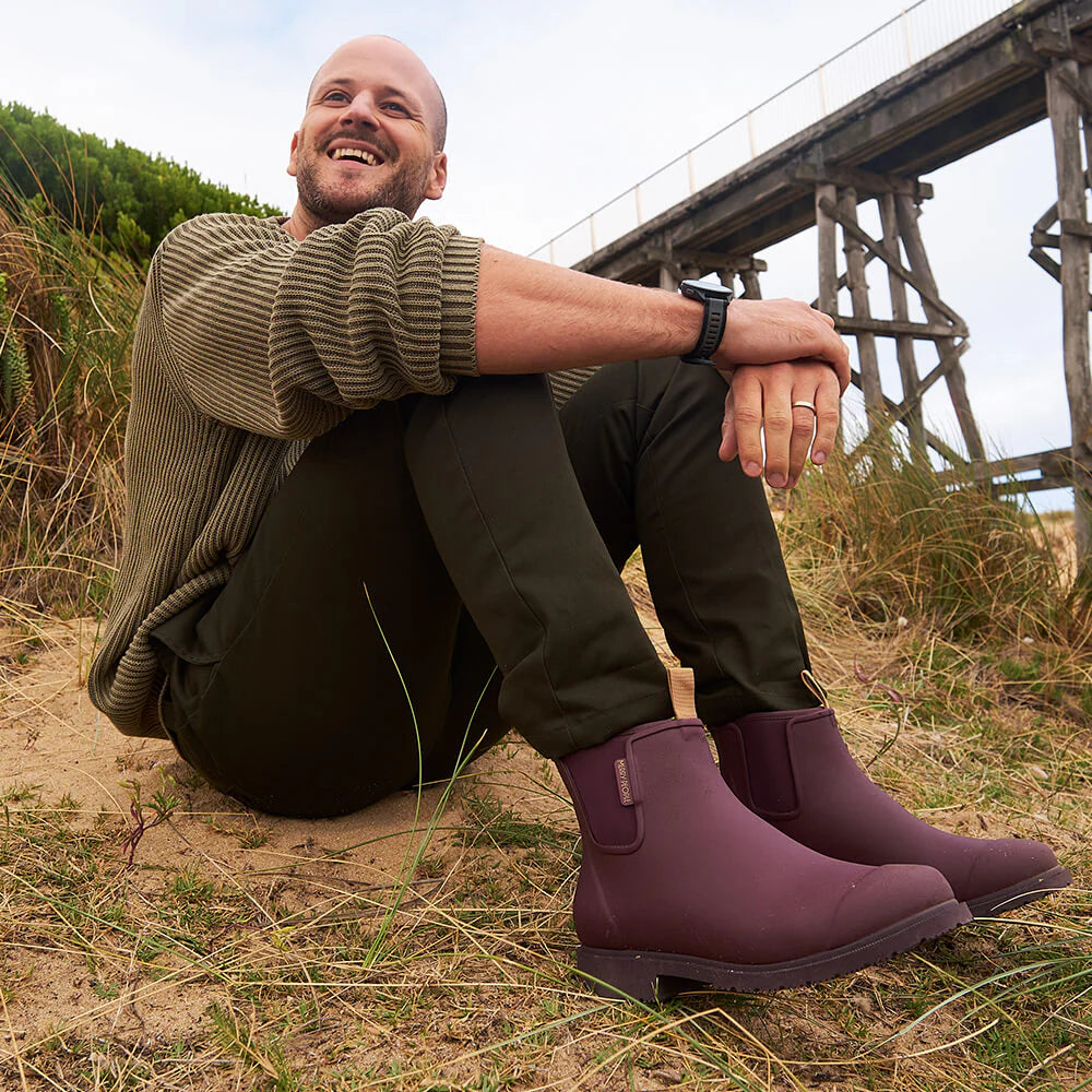 Bobbi Ankle Boot - Dark Cherry