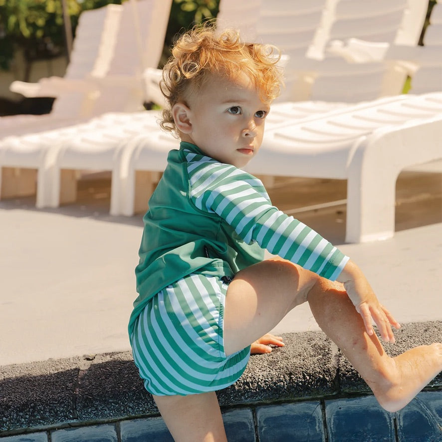 REUSABLE SWIM NAPPY Deck Stripe