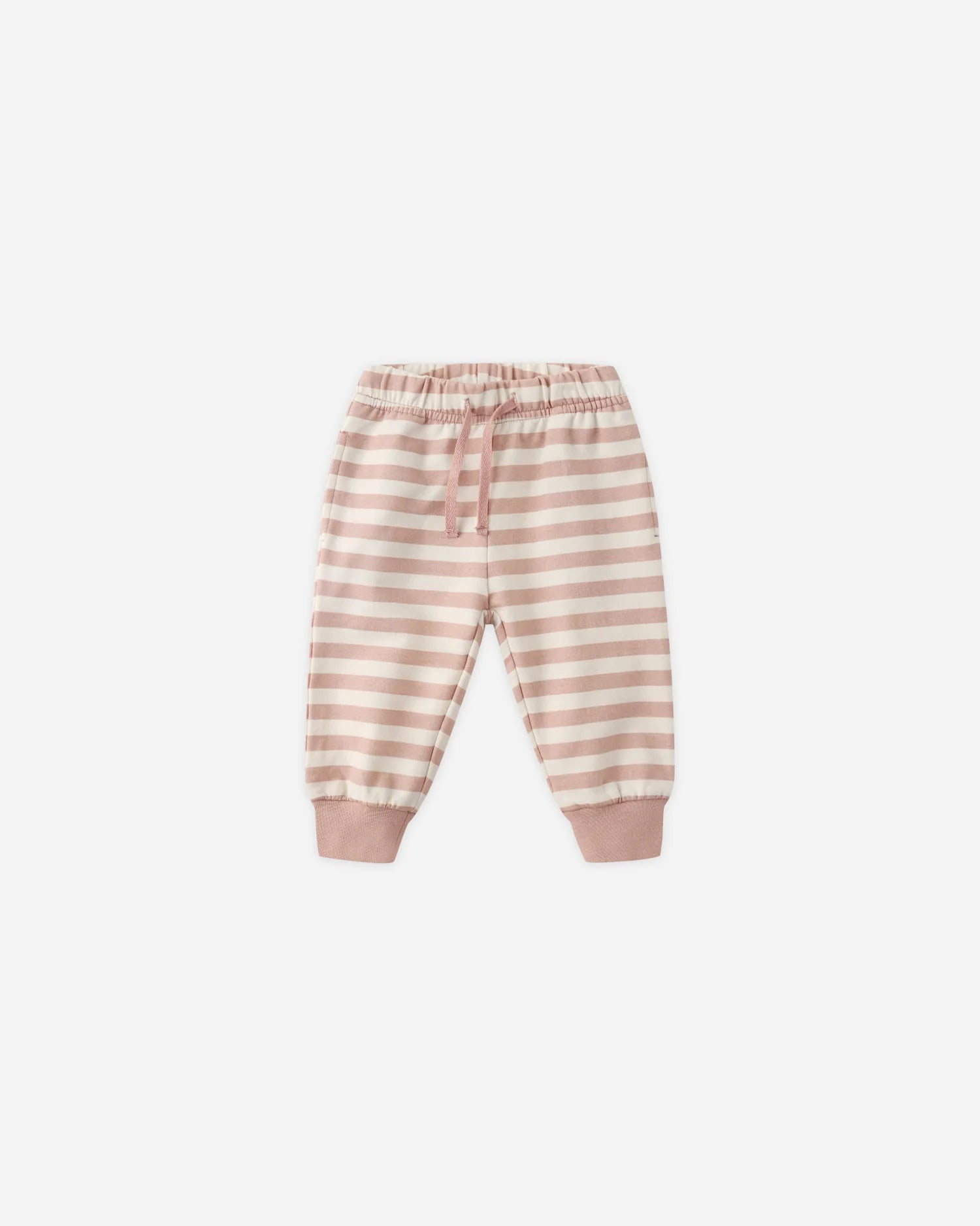 Relaxed Sweatpant || Pink Stripe