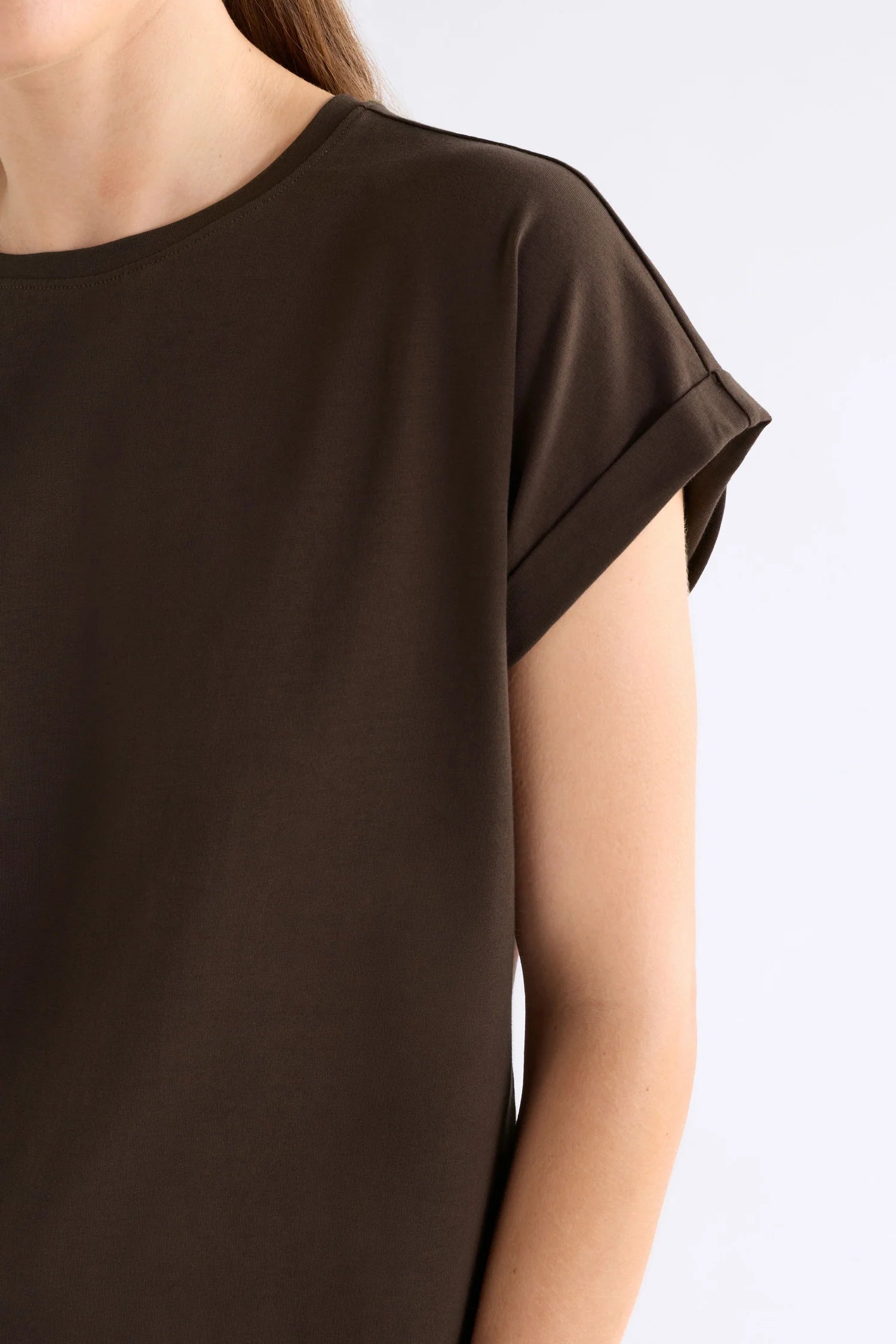 Cille T-Shirt - Espresso