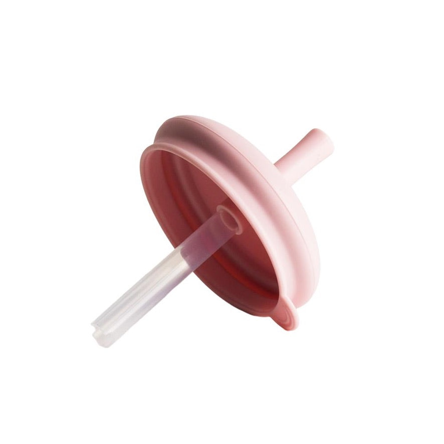 Nestling Stainless Insulated Sip & Straw Cup - Dusky Pink