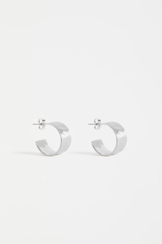 GILD HOOP EARRING - SILVER