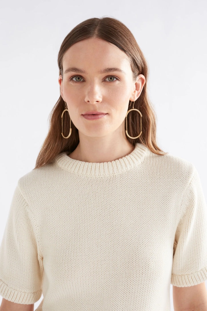 LUFT KNIT TOP - White