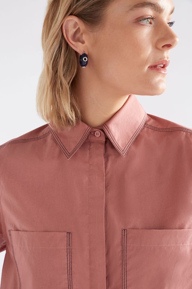 Salli Shirt- Clay Pink