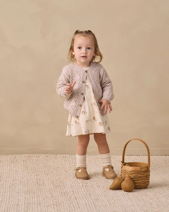 Knit cardigan Lilac mist