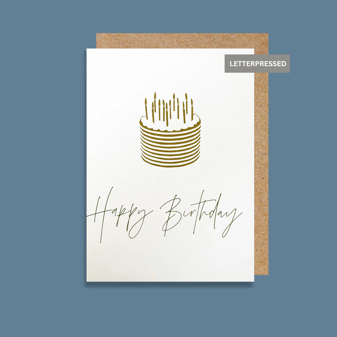Happy Birthday Candles - Card