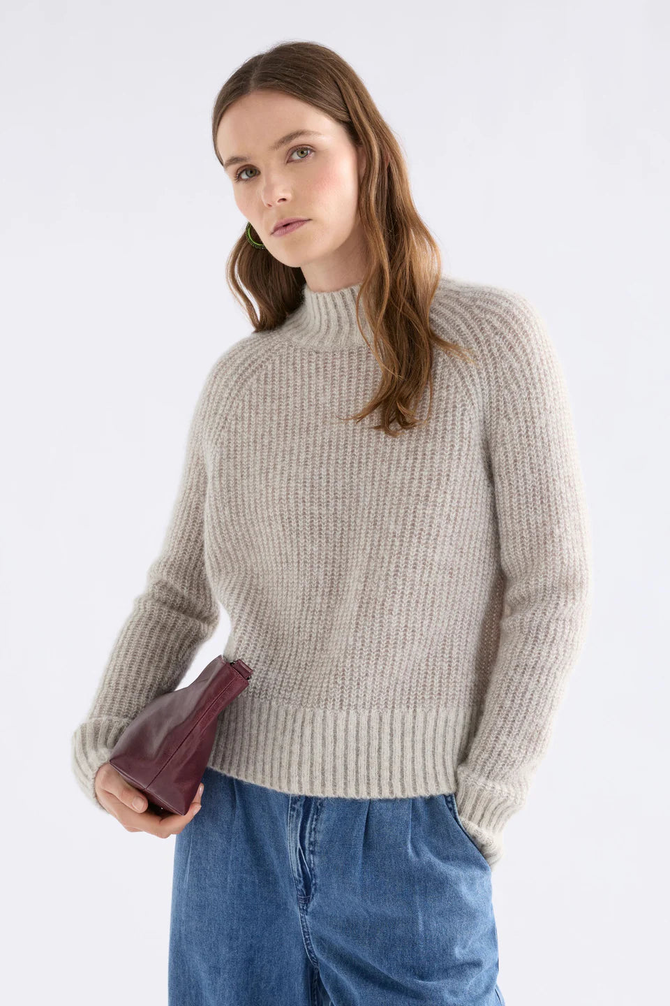Aleph Sweater - Oatmeal Melange