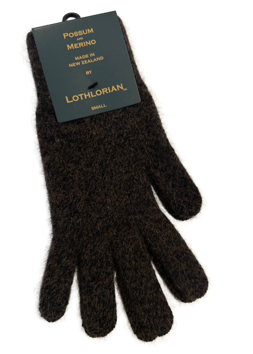 Plain Glove Possum & Merino - Brown Marl