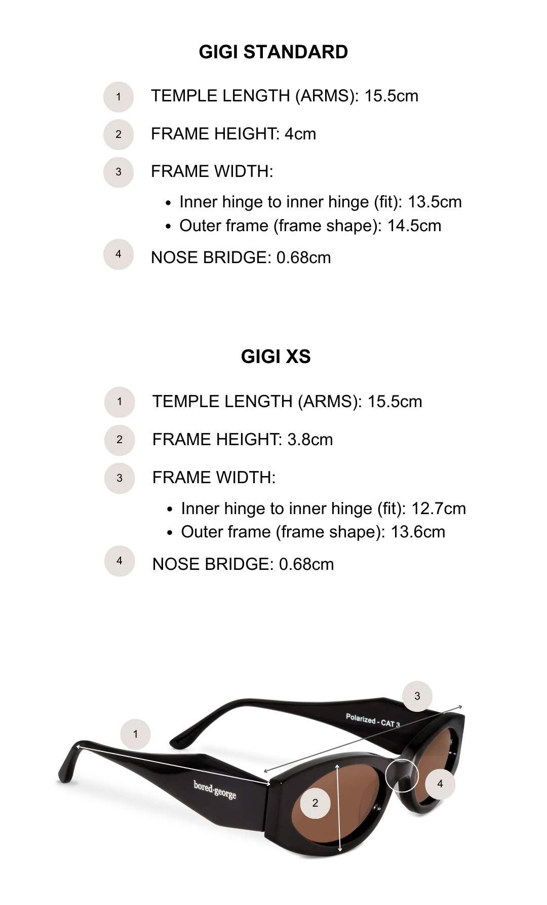 GIGI | BLACK STANDARD