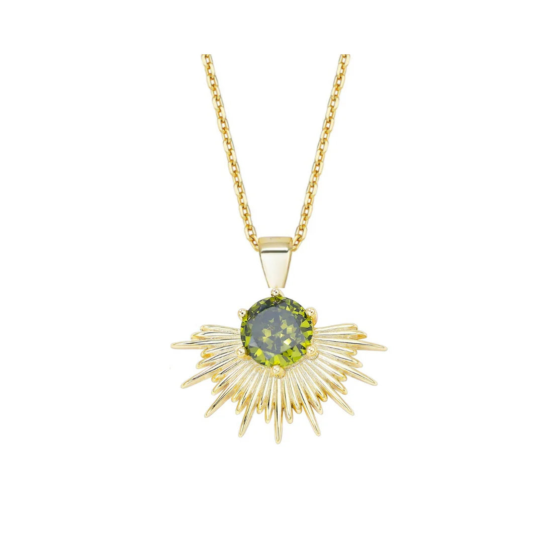 Solace Necklace Limited Edition Peridot - Gold