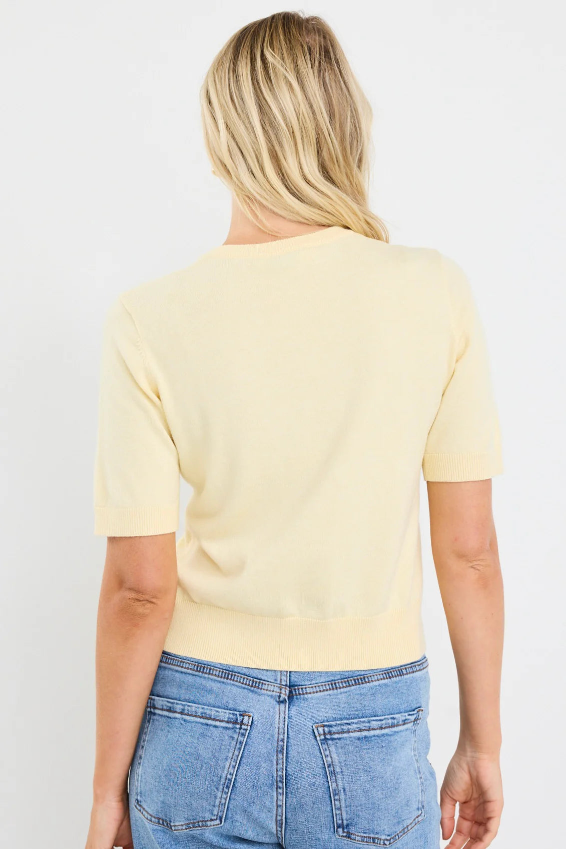 Edition Lemon Crewneck Knit Tee