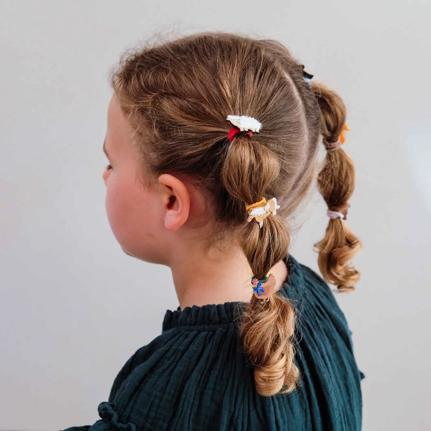 Fun farm mini hair ties
