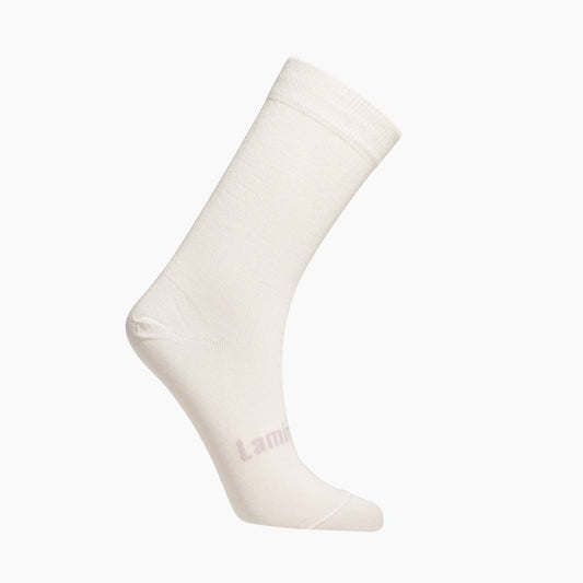 Merino Wool Crew Socks | WOMAN | Natural rib